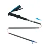 Naturehike Carbon Fiber 4 Section Ultralight Trekking Poles Tungsten Steel Walking Stick Trail Running Hiking Alpenstock 3