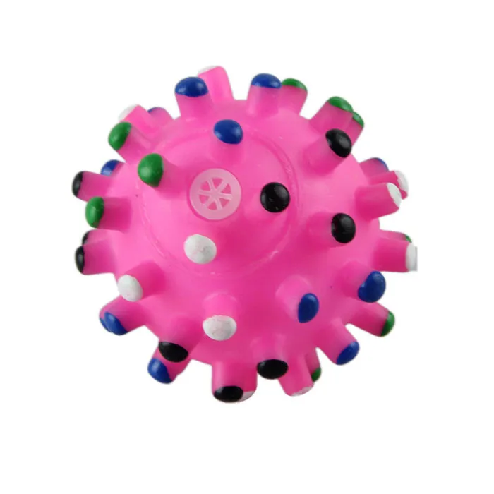Смешная игрушка для питомца маленькие игрушки для собак 6,5 см случайный цвет игровые шары милые игрушки для домашних животных продукты шарики интерактивные материалы# B15