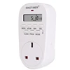 UK Plug British Outlet 7 Days Weekly Programmable Digital Plug Socket Timer Switch Time Relay Wall Clock Power AC 230V 220V 50Hz 2