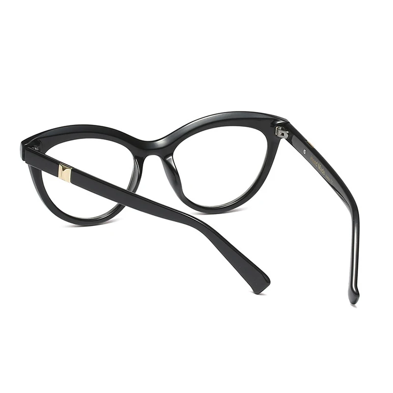 Королевские женские солнцезащитные очки, фирменный дизайн, кошачий глаз, прозрачные линзы, оптические очки, модные солнцезащитные очки, UV400 os019