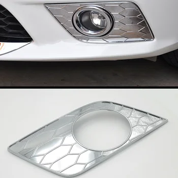 

Car Styling Accessories For Sylphy 2016 2017 ABS Chrome Front Foglight Fog Light Cover Head Foglights Trims Exterior Accessories