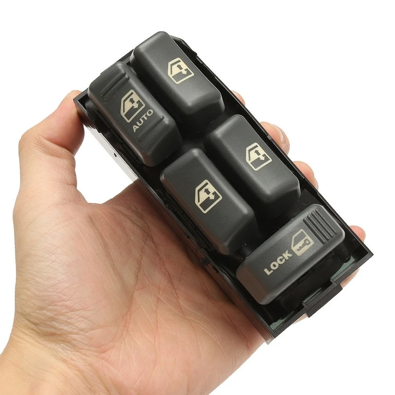

1Pcs Power Window Master Switch Left Front Black Electric Vehicle Auto Car Window Switch Control For GMC Chevrolet Cadillac