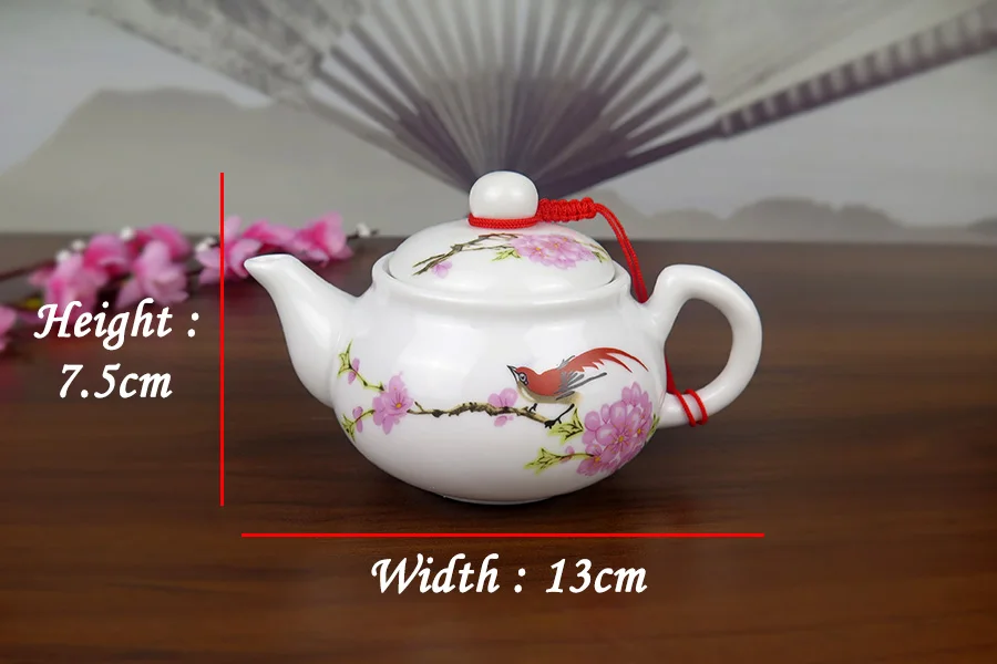 Гладкий керамический чайник 150 мл китайский керамический Глиняный Чайник ручной работы чайный набор кунг-фу чайники Подарочная безопасная упаковка