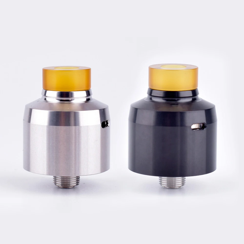 

ShenRay Krma Style RDA Rebuildable Dripping Atomizer w/ BF Pin - Silver, 316 Stainless Steel, 22mm Diameter