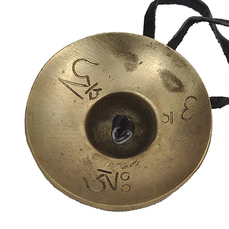 ФСТ-Тибетский Tingsha Cymbals-6,2 см-8 счастливых символов с тиснением