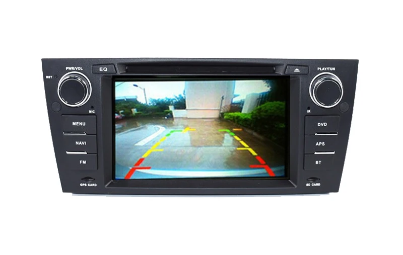Top Android 7.1 Car GPS DVD Navi for BMW E90 E91 E92 With Bluetooth Wifi 4G USB SD Steering wheel Control stereo Free 8GB map 6