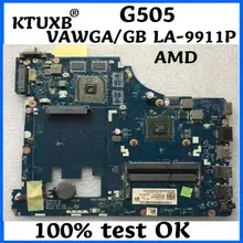 KTUXB VAWGA/GB LA-9911P материнская плата для ноутбука lenovo G505 системная плата AMD cpu DDR3 тестовая работа