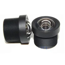 3MP 125 градусов F2.4 1/2. " широкий угол Объективы для видеонаблюдения 1,8 мм M12 x 0,5 крепление Тип для видеонаблюдения Камера низким уровнем искажений