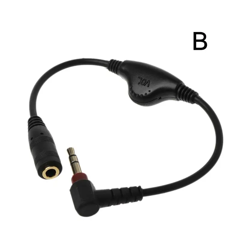 

3.5mm Jack AUX Male to Female Adapter Extension Cable Audio Stereo Cord with Volume Control Earphone Headphone Wire Smartphone