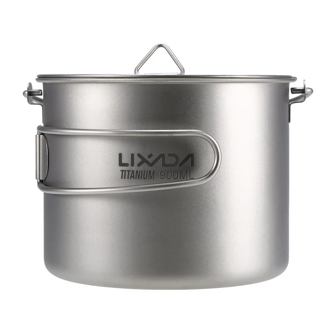 Camping Cookware Lixada Set,11PCS Mess Kit With Non-Stick