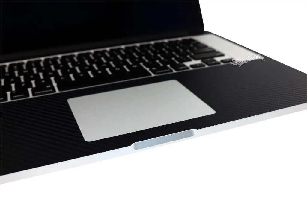 Carbon Fiber Sticker Case for apple Macbook Air 11 13 Pro 13 15 retina Decal Full Body 3d Vision Striped Film Black Skin Sticker