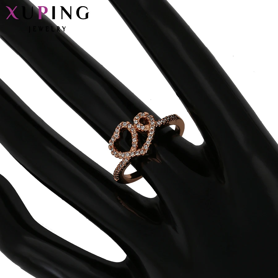 Xuping модное кольцо специальный дизайн кольца для женщин высокое качество позолоченное ювелирное изделие Рождественский подарок 13104