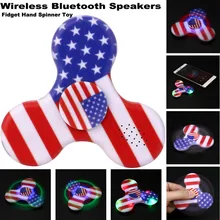 font b 2017 b font font b LED b font Spinner Light Wireless Bluetooth Speakers