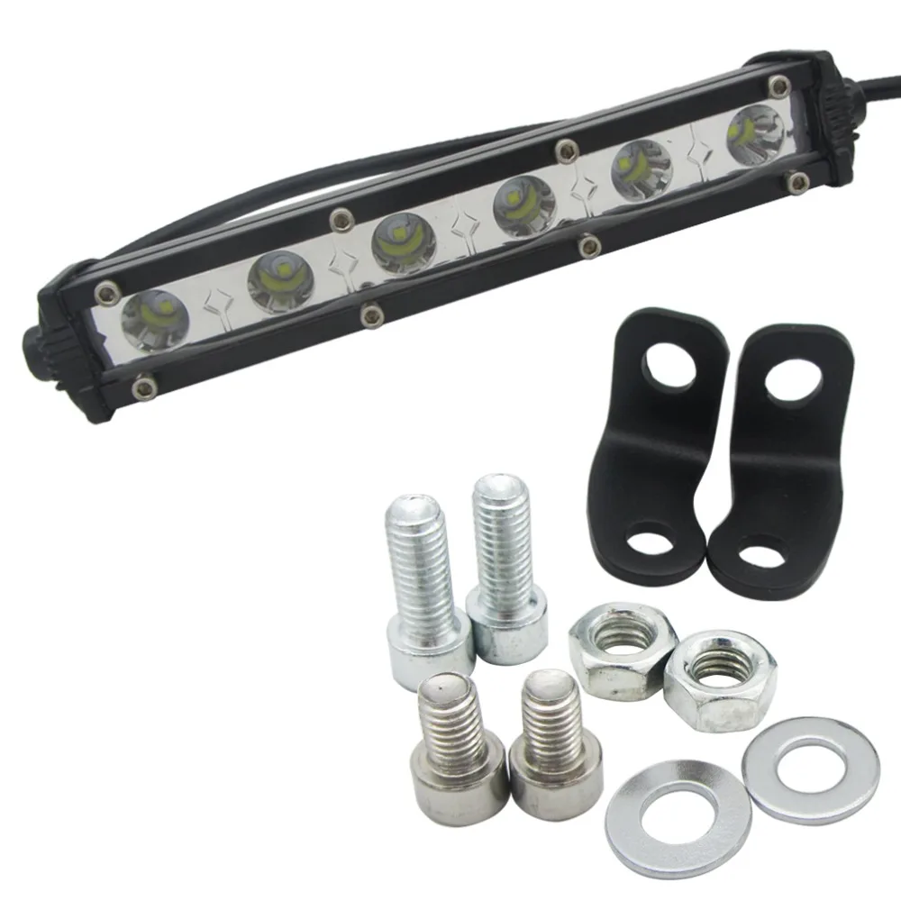 

1PCS 7-inch 18W work light 10-30V voltage Suitable for trucks, SUVs, buses, etc. Ultra-thin 1.1-inch size, easy to install