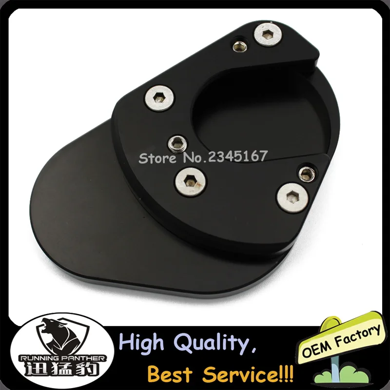 CNC Kickstand Сторона Стенд расширение Pad пластины для KTM DUKE RC 125 200 390 эндуро Supermoto690 эндуро/супермото/ SM/SMC/SMR/Duke