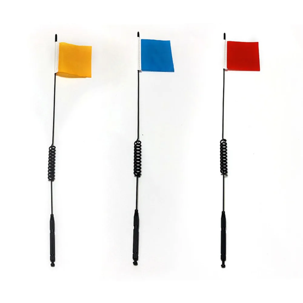 

New Simulated Climbing Crawling Car Accessories Decorative Metal Antenna Signal Line TRX4 SCX10 90046 D drop shipping