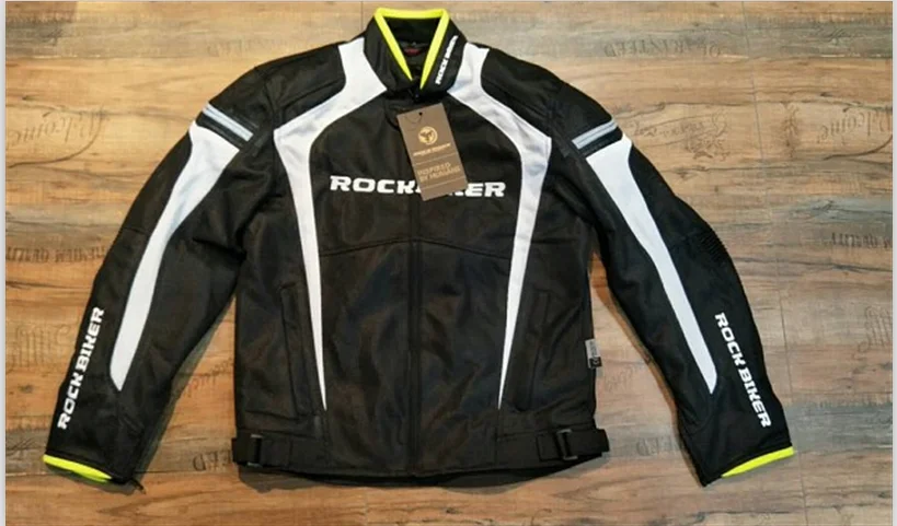Мужская мотоциклетная одежда мотоциклетные куртки Автомобильная гонка одежда сетка мотоциклетная куртка/велосипедные куртки имеют защиту