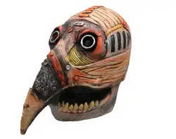 Стимпанк чумной доктор птицы маска для Хэллоуина Косплэй карнавальный костюм маски для взрослых полный маска День рождения поставки