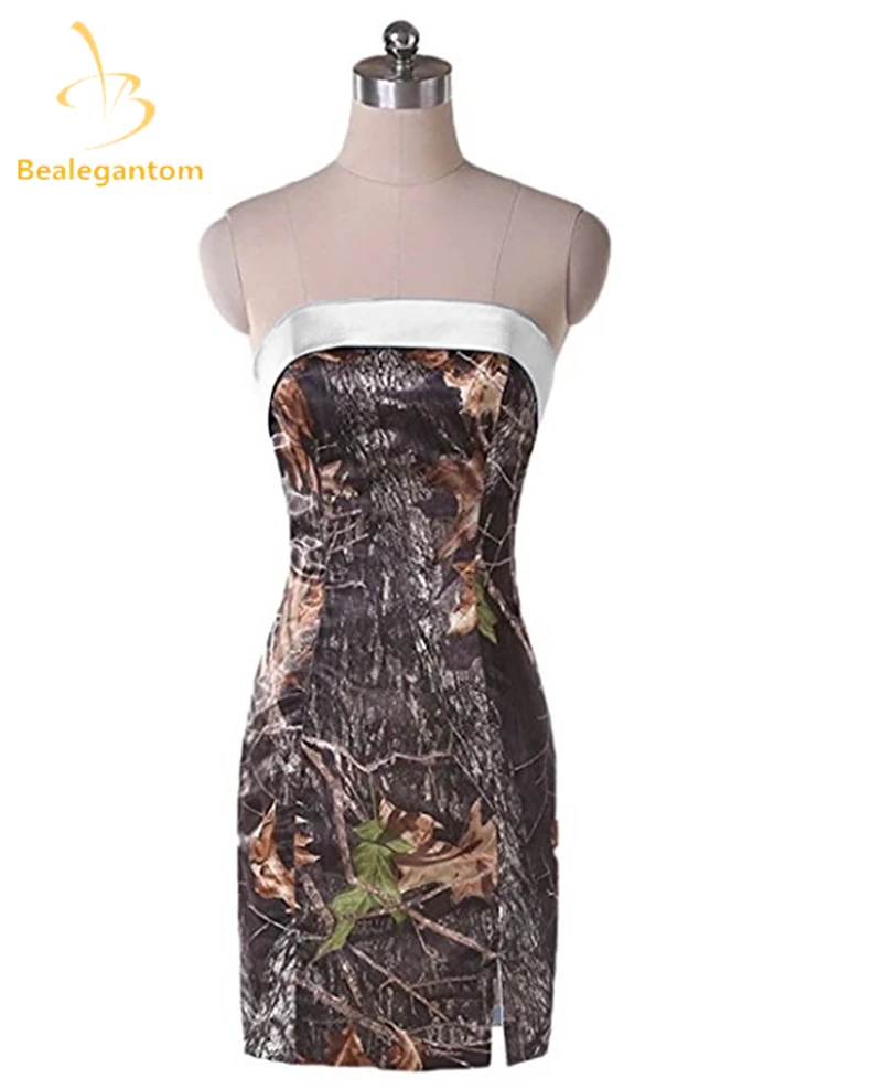 camouflage homecoming dresses