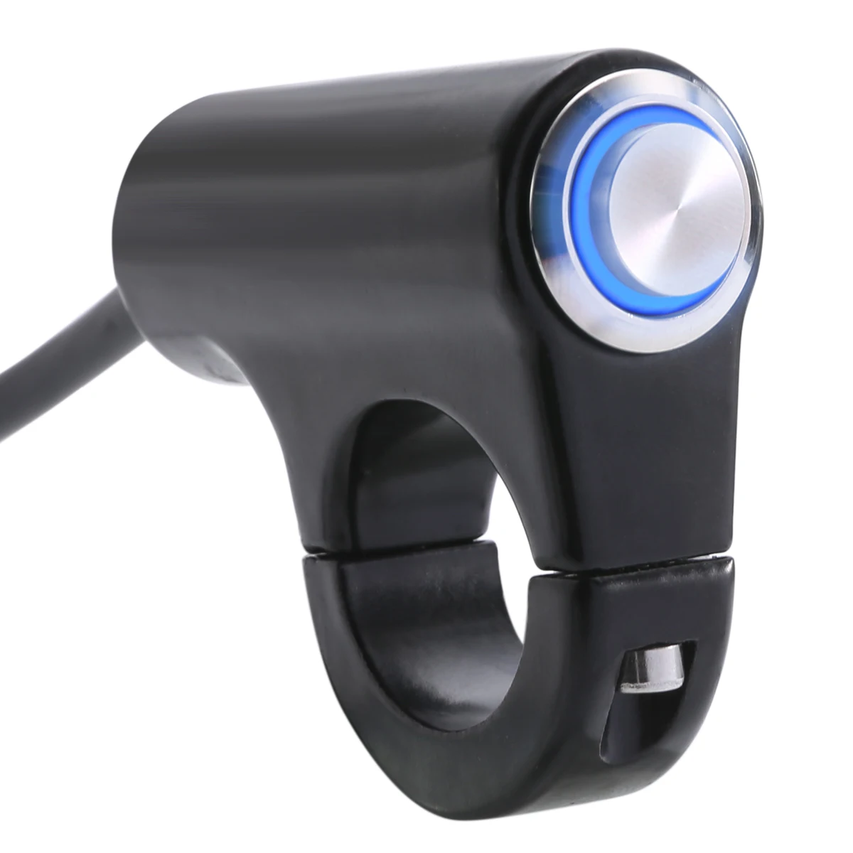 New 7/8 inch 22mm Motorcycle LED Handlebar ON OFF Switch Headlight Fog Light Waterproof Aluminum Alloy Switch