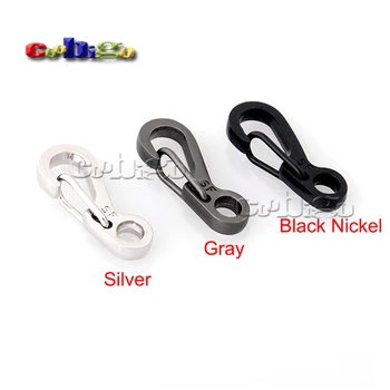 

500pcs Carabiner Snap Clip Hook Key Chain Ring Camp Hiking Climbing Paracord Molle Backpack Tactical EDC Travel Kits #FLQ068