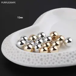 PURPLEGRAPE DIY Jewelry аксессуары материал для серег кулон серьги кулон сплав Стад Уха Вилки шары ухо Вилки 20 штук