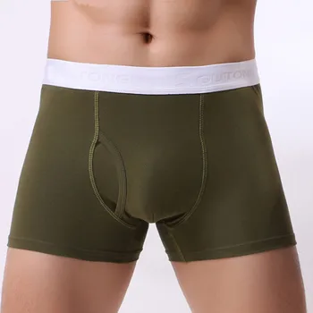 

Hot Sale Men's Modal Soft Men's Underwear Boxer Short Scrotum Care Capsule Fashion Function Youth Health Convex Separation Boxer