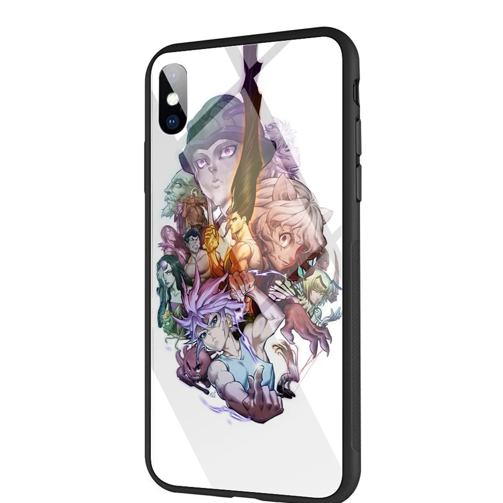 TG3 Чехол YIMAOC Hunter x Hunter из закаленного стекла для iPhone 11 Pro XS MAX XR X 8 7 6 6S Plus - Цвет: TG3