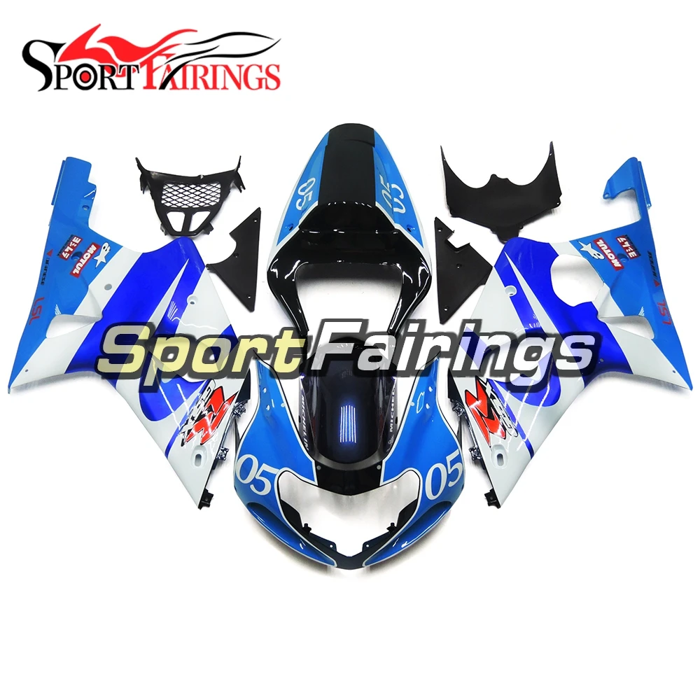 

Fairings For Suzuki GSXR1000 K1 K2 Year 00 02 2000 2001 2002 ABS Plastic Motorcycle Fairing Kit Bodywork Cowling Blue White 05