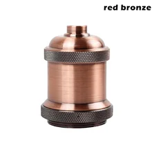 1 шт. винтажная эдисональная лампа подвесной светильник E27 Винт лампа алюминиевая основа световая розетка SKD88