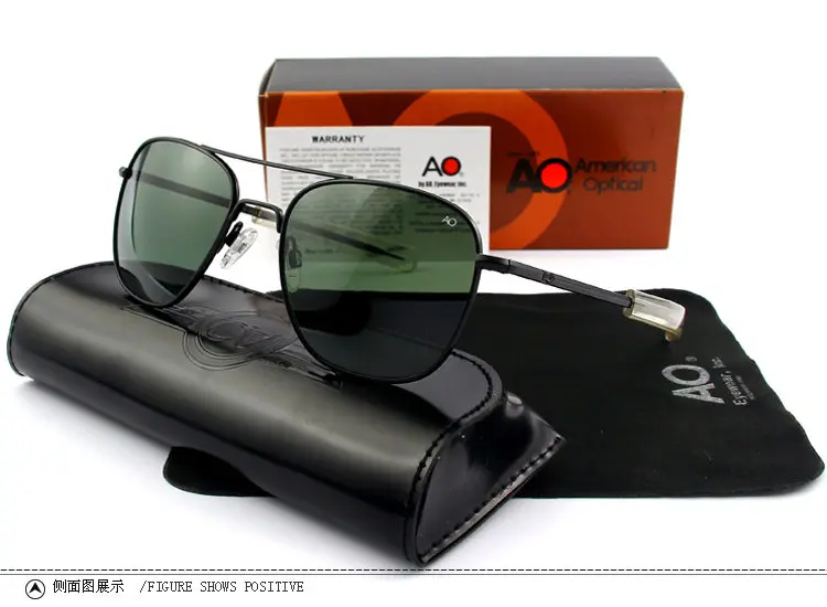 Авиационные солнцезащитные очки, мужские,, американская армия, военные, оптические, AO, солнцезащитные очки, очки для вождения, Oculos de sol masculino