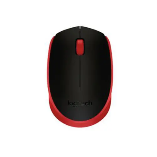 Беспроводная мини-мышь logitech M171 2,4 ГГц с нано-приемником 1000 dpi - Цвет: Красный