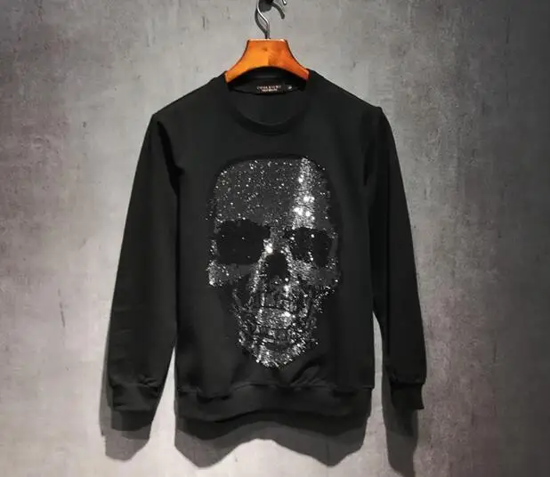 

2019 new men Pullover Sweatershirt with thick cotton fashion hoody