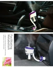 Car Ultrasonic Humidifier Essential Oil Diffuser Aroma Ultrasonic Mist Maker Fogger Aromatherapy