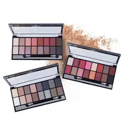 Профессиональный 16 Цвета Матовая Shimmer Eye Shadow Palette Maquiagem перламутровый земли Цвет шелковистой пигменты теней для век макияж