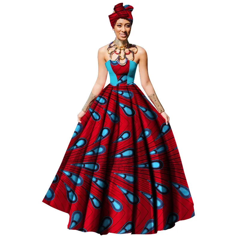 kitenge long dresses 2019
