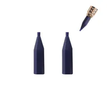 Одноразовые черные иглы для перманентного макияжа пластиковые наконечники для корейской татуировки бровей