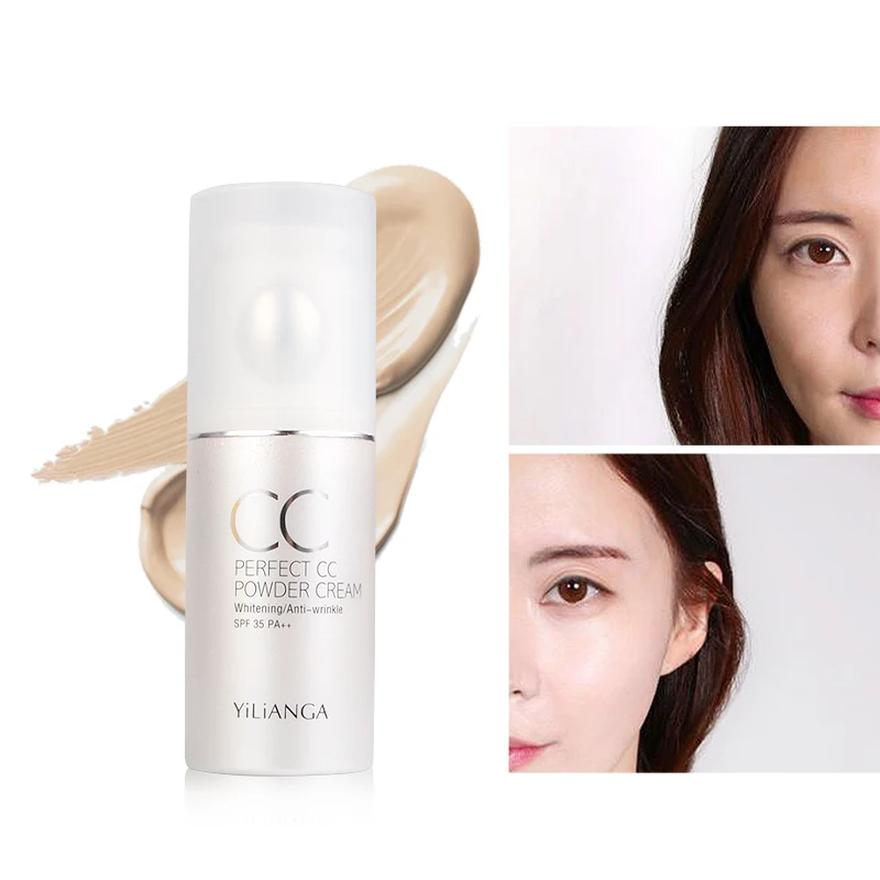 Yilianga perfect cc powder cream BB cream Face Care Foundation Base BB