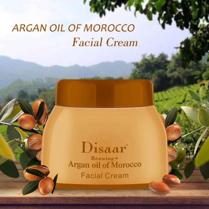 Argan Oil Cream Repair Lighten Blemish 50g Face Cream Serum Skin Care Anti-aging Lifting Firming Face Smooth Cream