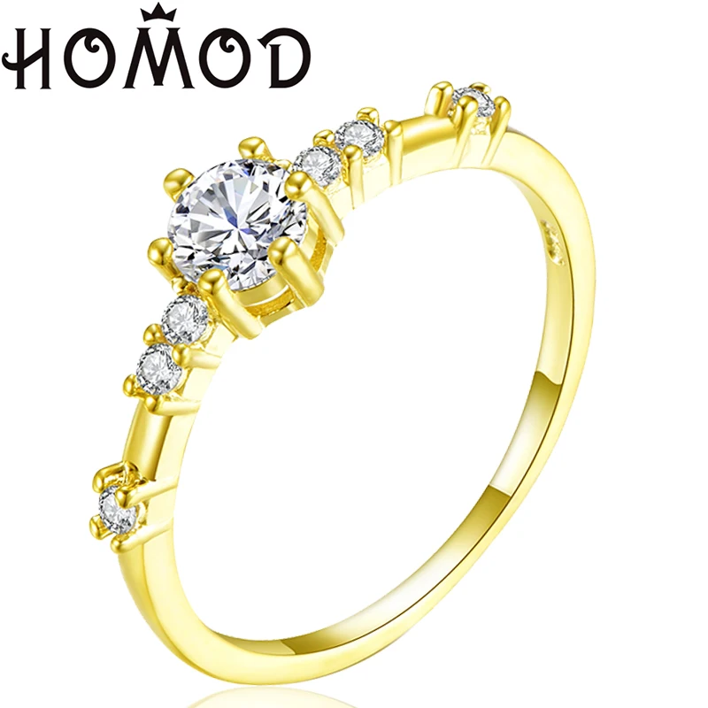 HOMOD 2019 Новые Модные женские ювелирные изделия на безыменный палец розовое