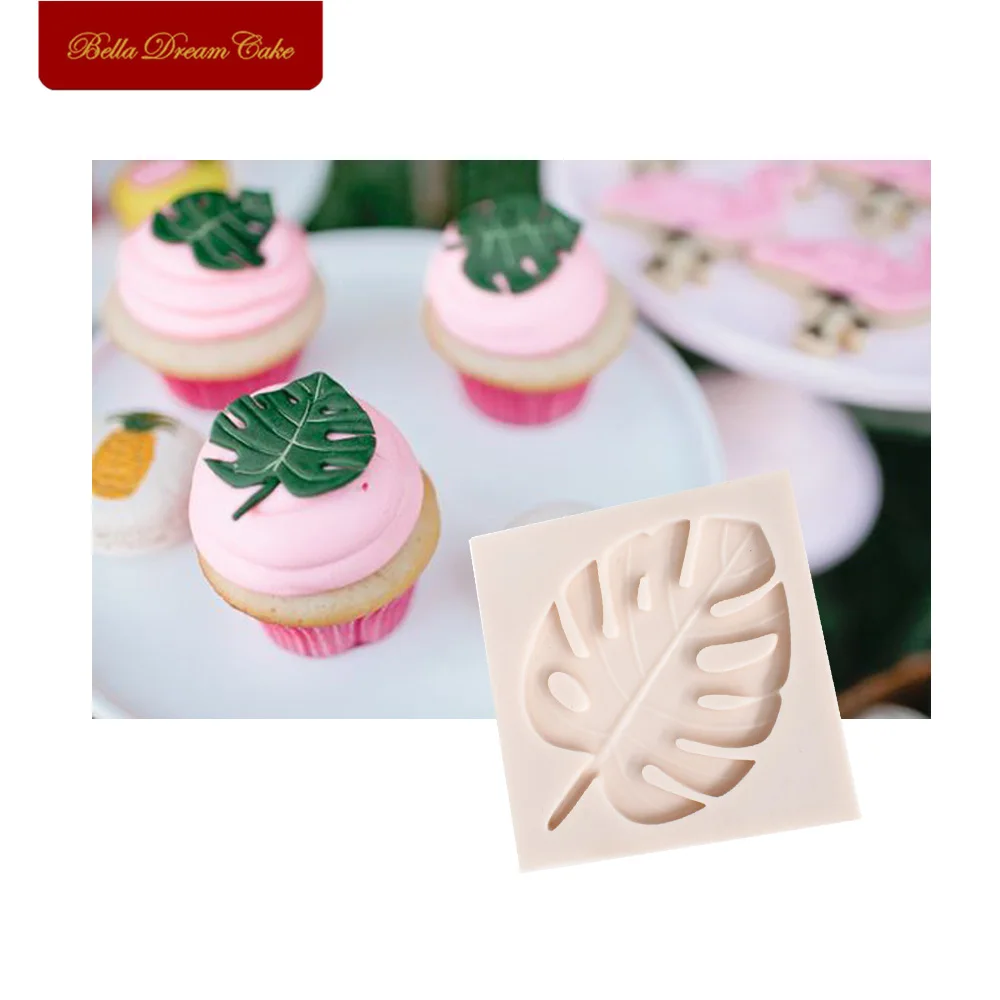 

Monstera Deliciosa Liebm Leaf Silicone Mold Sugarcraft Molds Cake Decorating Tools Gumpaste Mould Fondant Chocolate Bakeware