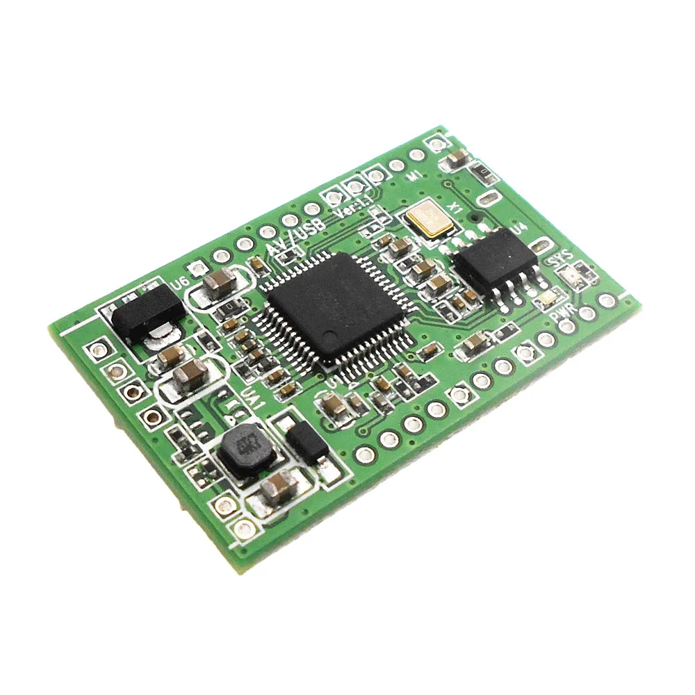 Аналоговый AV (CVBS) к USB цифровому сигнальному модулю UVC с бесплатным