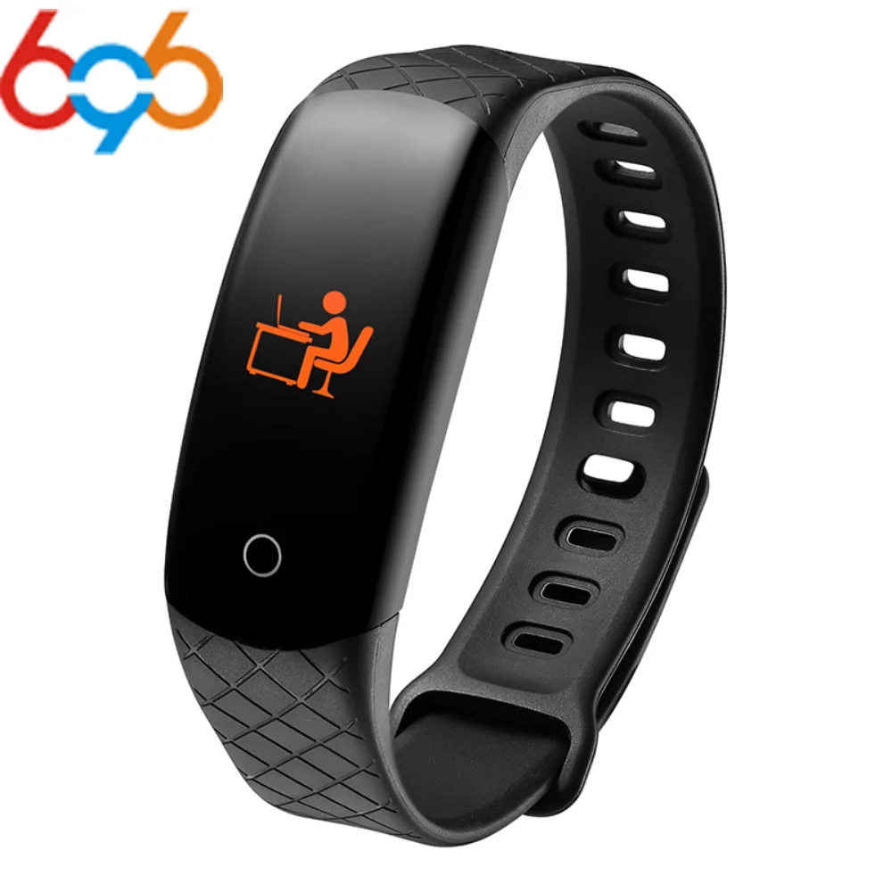 696 CB608 Smart Men Fitness Bracelet Watch Wristband Continuous Heart Rate Monitor Health Tracker Band | Электроника