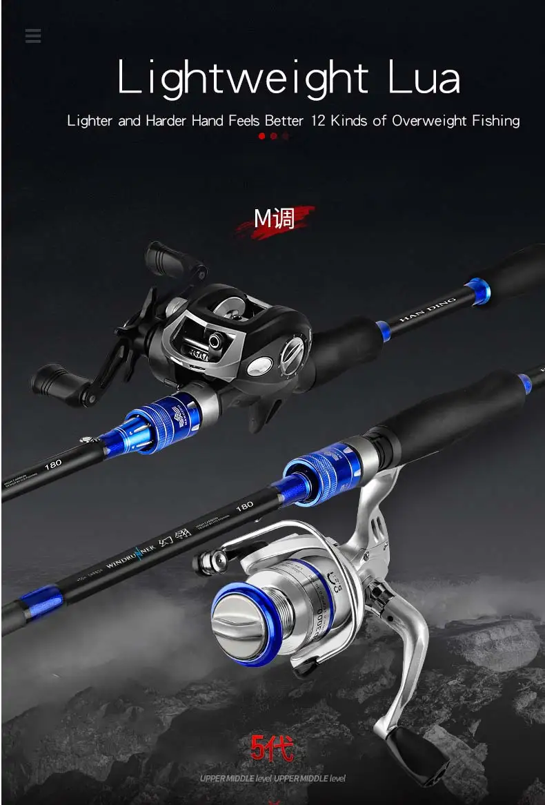 Bag Fishing Tackle Rod Double Three Layer White Gray Spinning Casting Sea River
