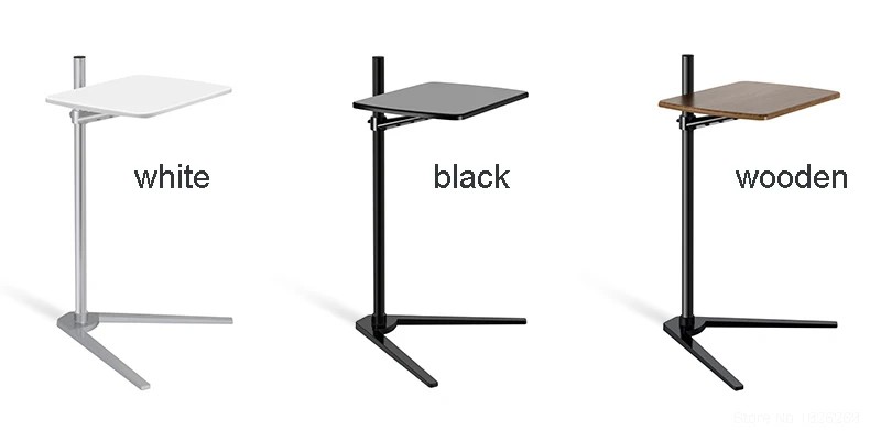 Передвижная UP-8T алюминиевая 7-20 дюймов напольная подставка для ноутбука регулируемая высота прикроватная подставка для ноутбука стол для планшета ПК ноутбук чайный столик