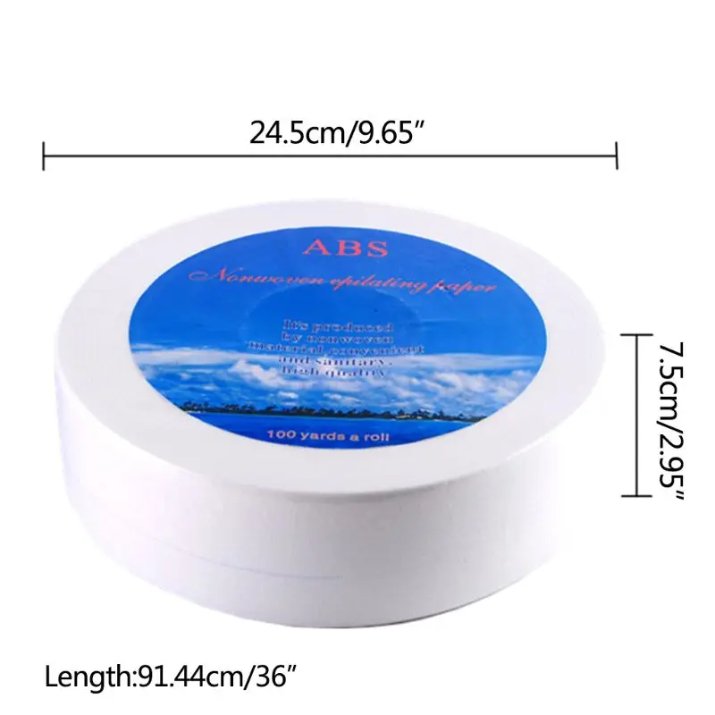 100 Yards Disposable Hair Removal Depilatory Nonwoven Epilator Wax