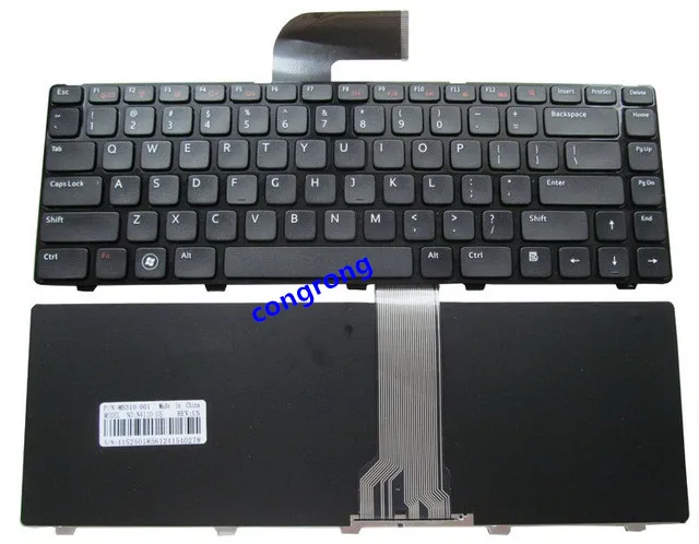 Клавиатура US для ноутбука DELL VOSTRO 1440 1540 1550 2420 2520 3350 3450 V3450 V3550 3460 3555 3560 черная