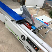 Компьютерная скользящая панель для пилы машина MJ-6128 45 градусов CNC станок для резки древесины