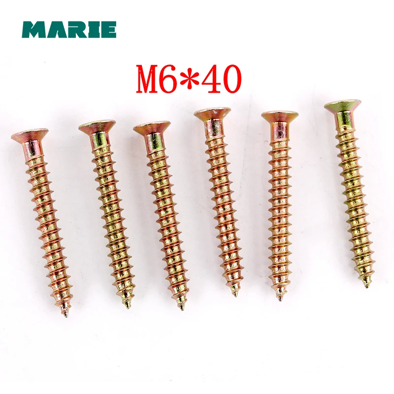Iron round pan head philips self tapping screw M5 M6