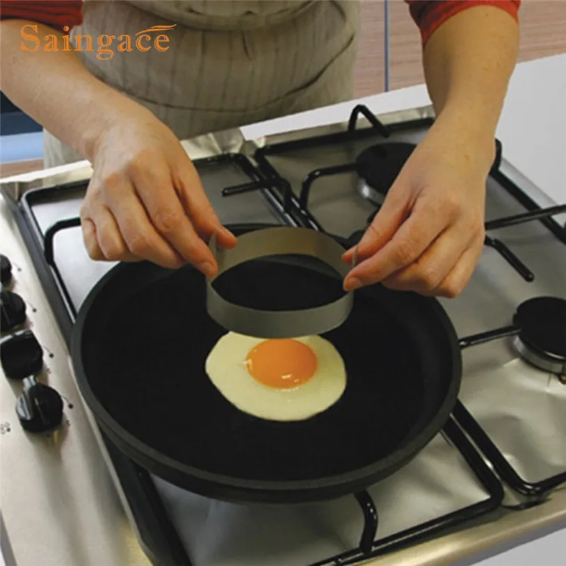 Антипригарный круглый коврик для сковороды противень вкладыш лист кухонная подставка для выпечки кулинарные вкладыши барбекю коврики кухонный инструмент гаджеты LE2